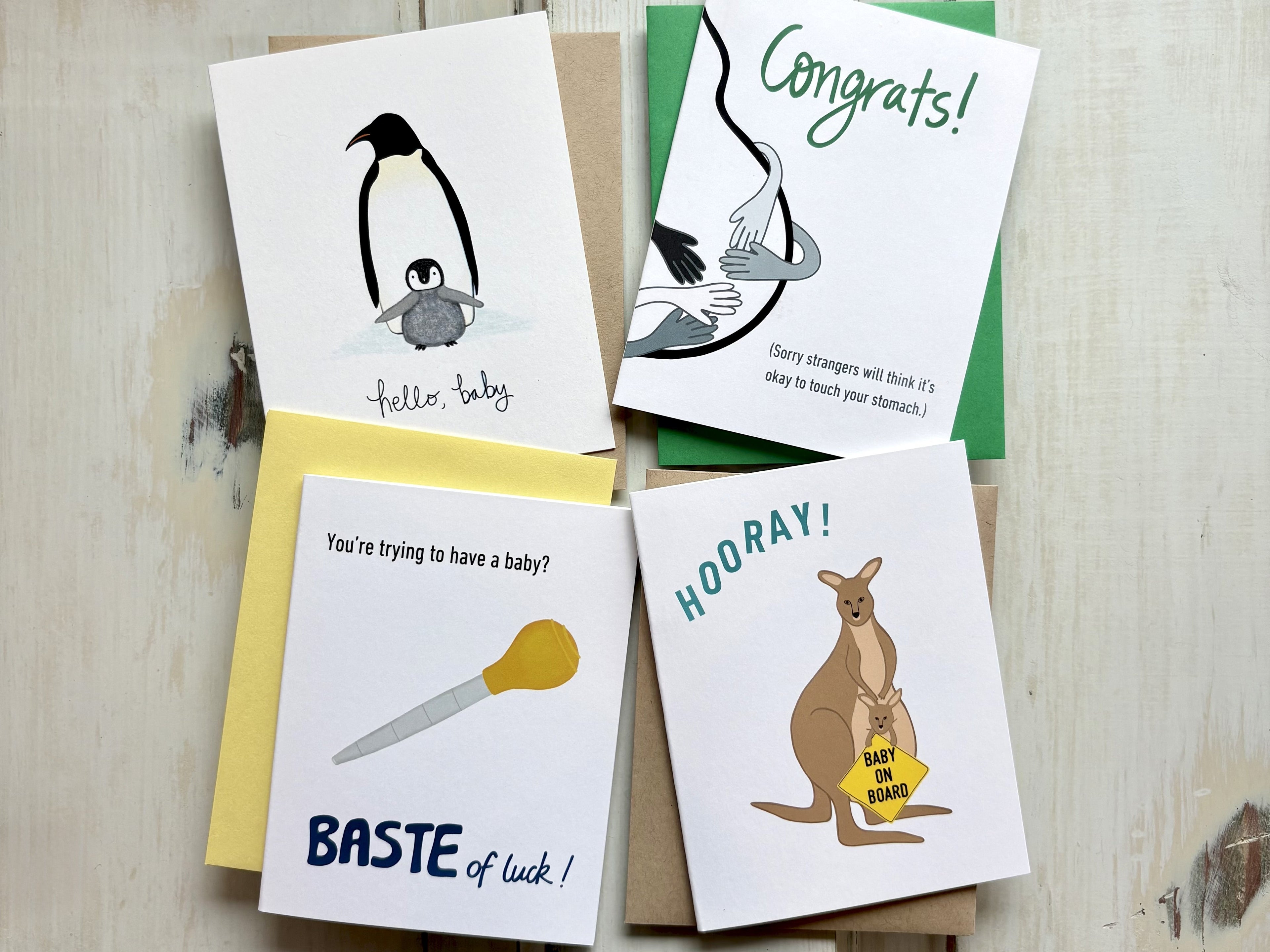 Baby Shower & Pregnancy Congratulations Cards