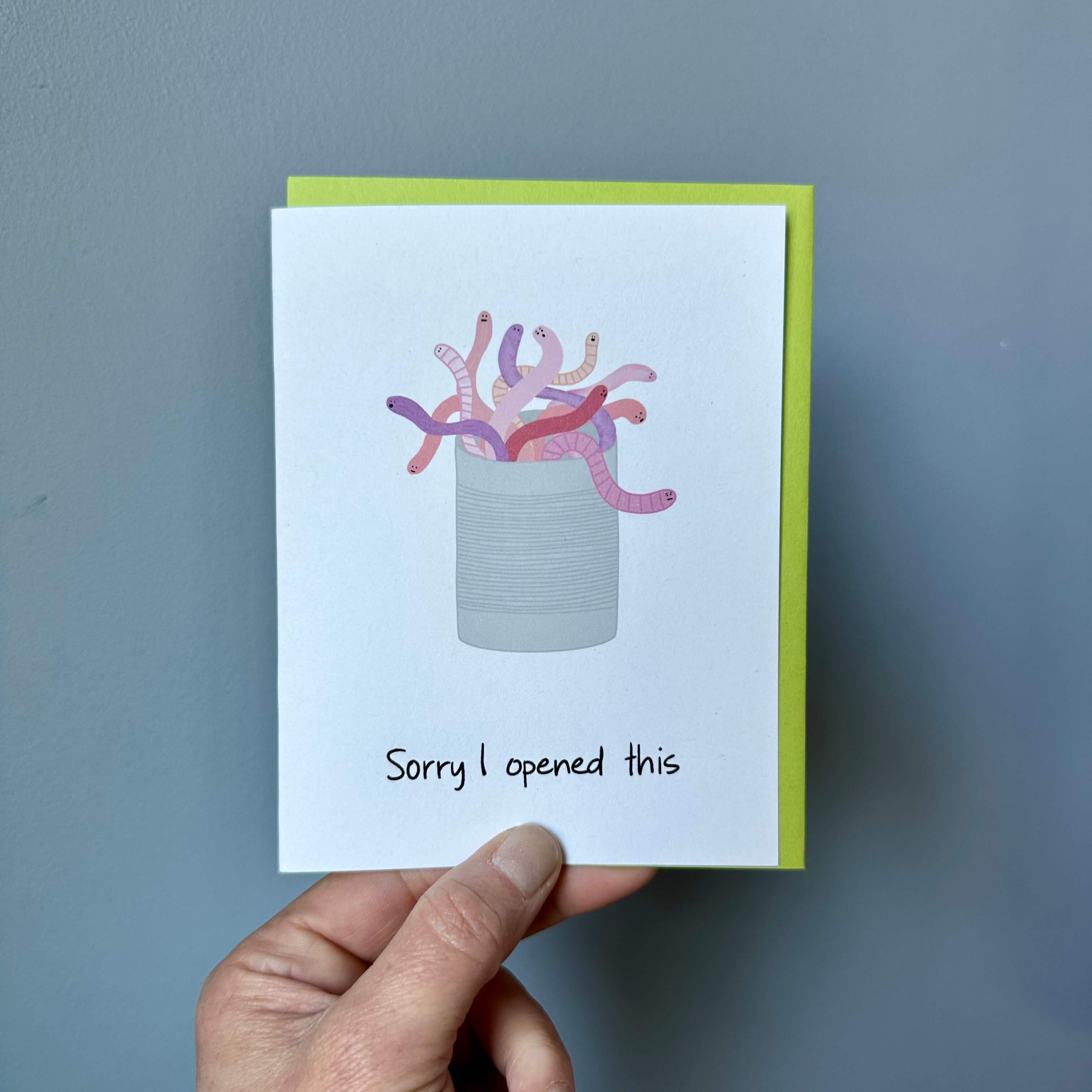 Can of Worms Apology