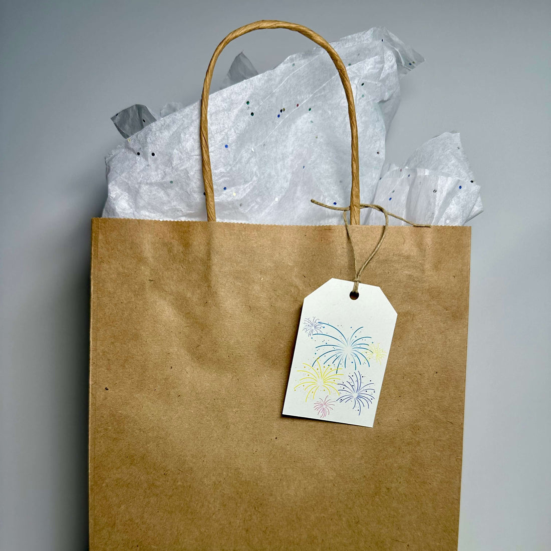 Fireworks Gift Tags