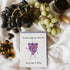 funny mothers day card with a bunch of purple grapes and text that says You did a grape job raisin me sorry I was so winey