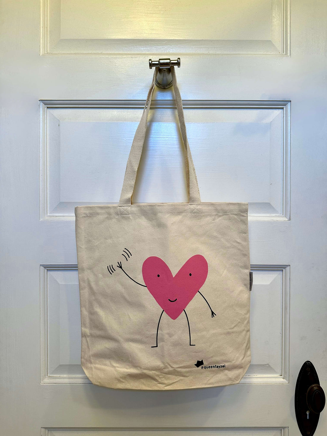 Heart Buddy Tote Bag
