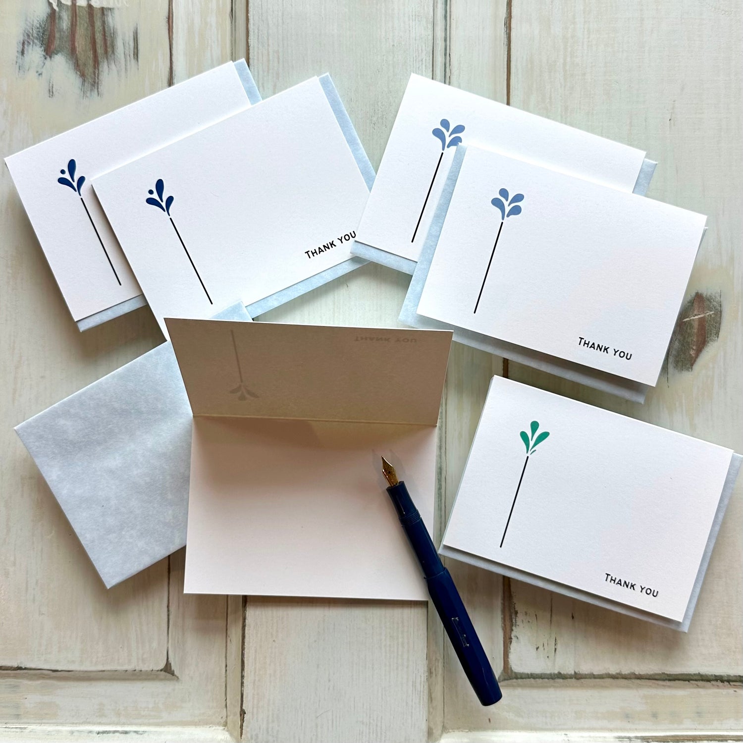 Minimalist Thank You Card Set