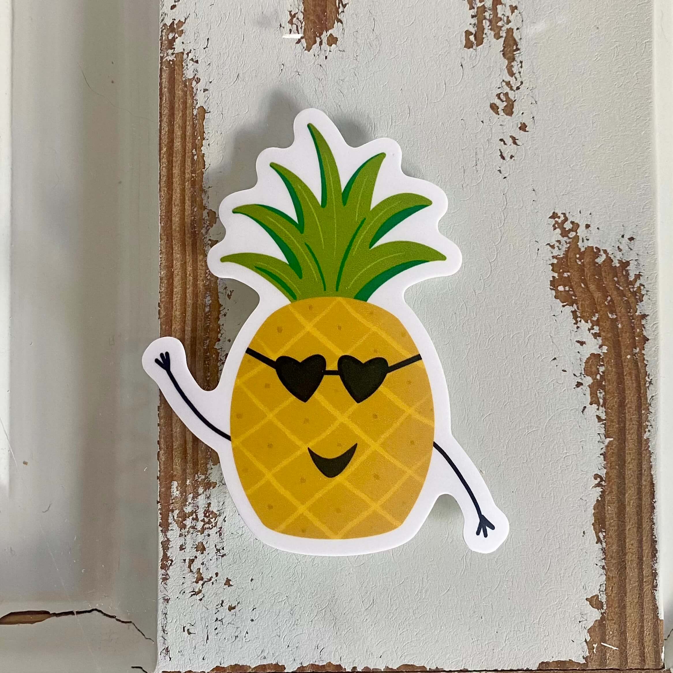 Pineapple Vinyl Sticker