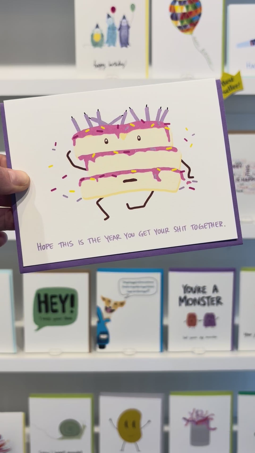 Snarky birthday cake