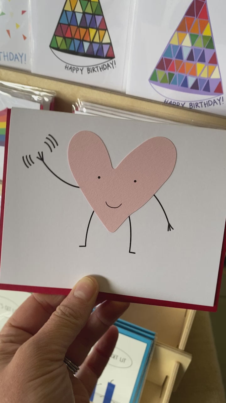 Heart Buddy Friendship Card